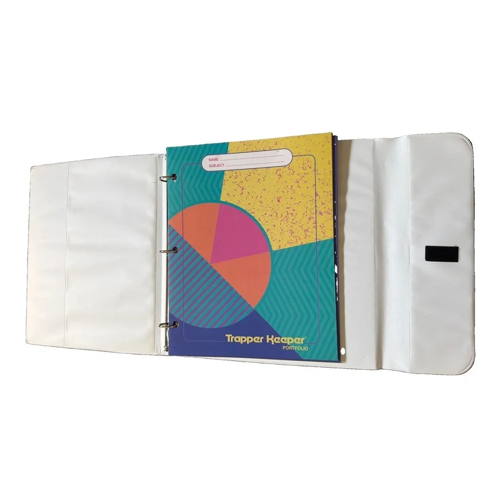 Mead Retro 80s Trapper Keeper Colorblock 3 Ring Binder – Original Design